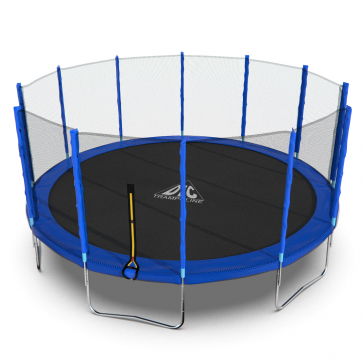 Батут DFC TRAMPOLINE FITNESS с сеткой 16FT-TR-B - 1