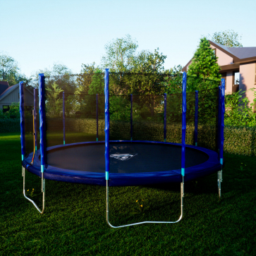 Батут DFC TRAMPOLINE FITNESS с сеткой 16FT-TR-B - 7